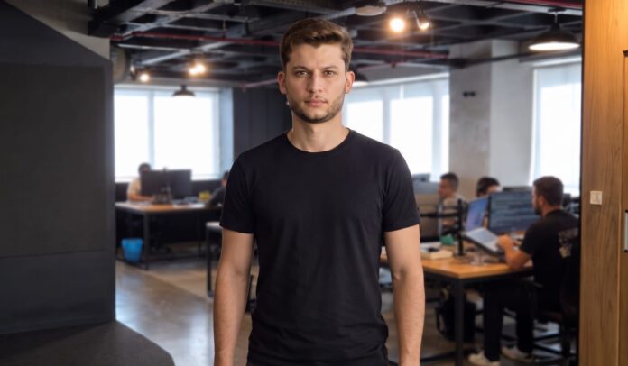 Wylker Moreno, CTO da 4Selet, no escritório da empresa em Goiânia.